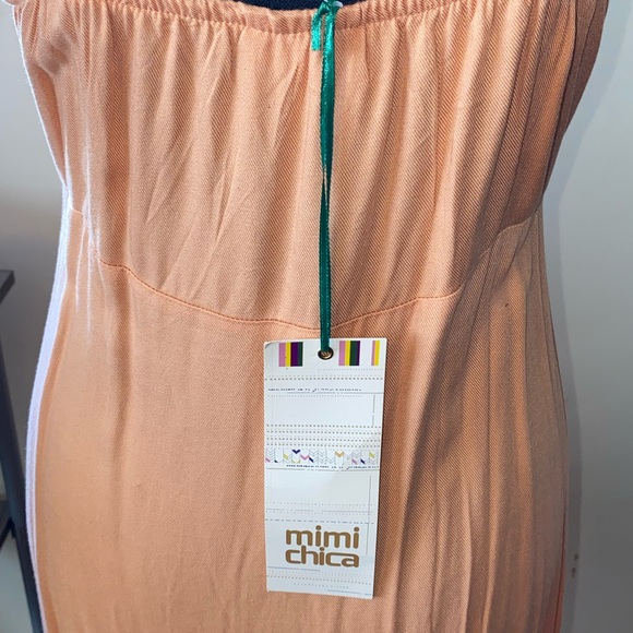 Mimi Chica Button Up Midi Dress NWT - Picture 6 of 6